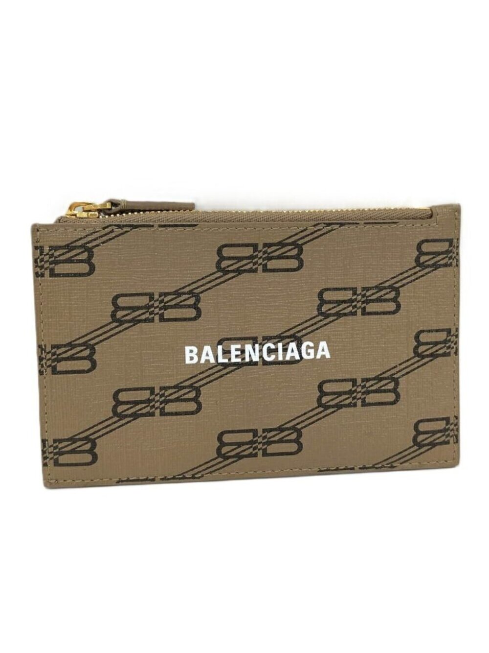 Balenciaga Fragment Case BB Monogram Coating Brown